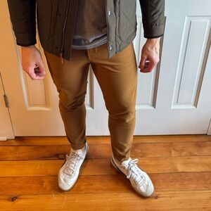 Lululemon Commission Slim-Fit Warpstream Pants in Artifact